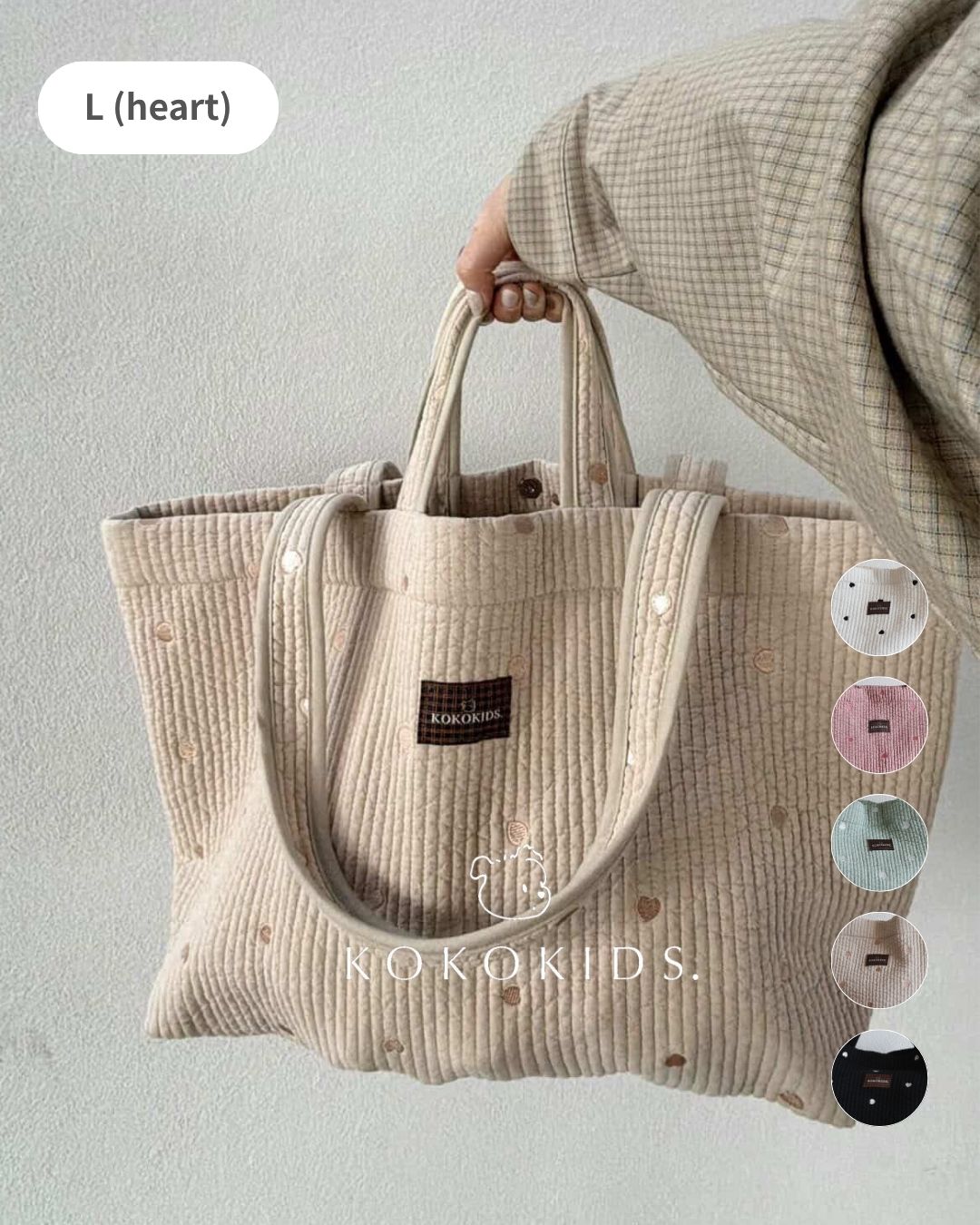 koko nubi bag / heart (L)