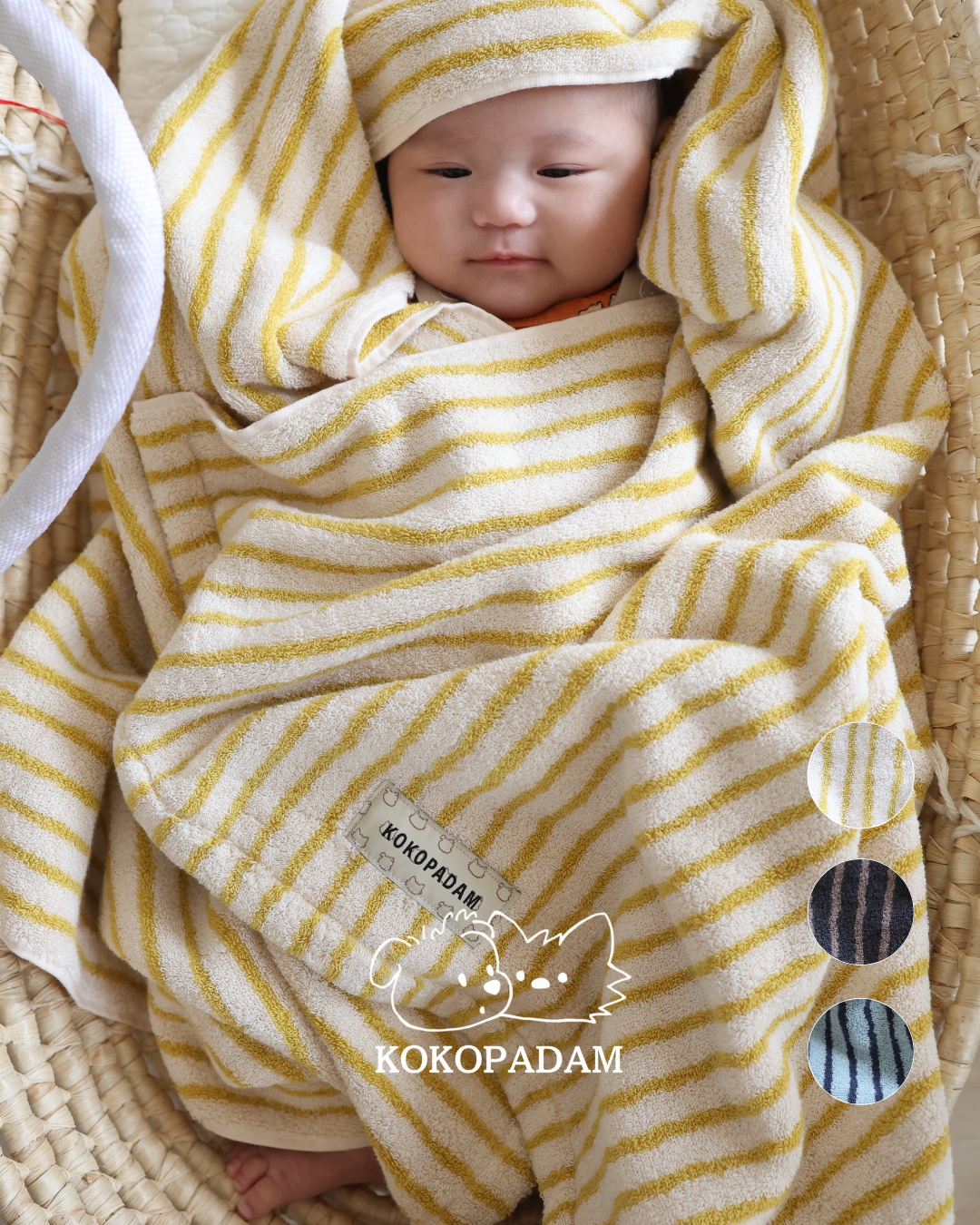 kokopadam premium cotton towel