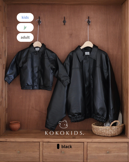 lambskin eco leather jacket