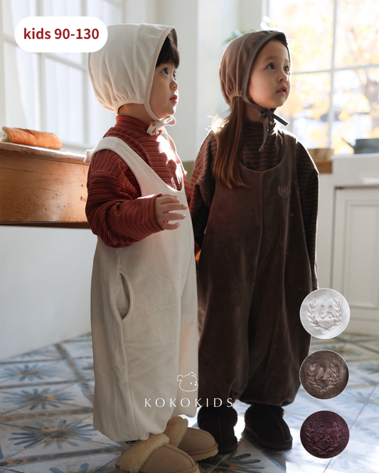 velours jump suits / kids