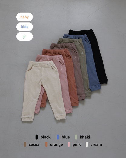cozy relax rib pants