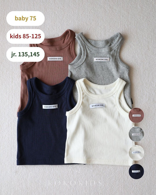 cool rib tank top