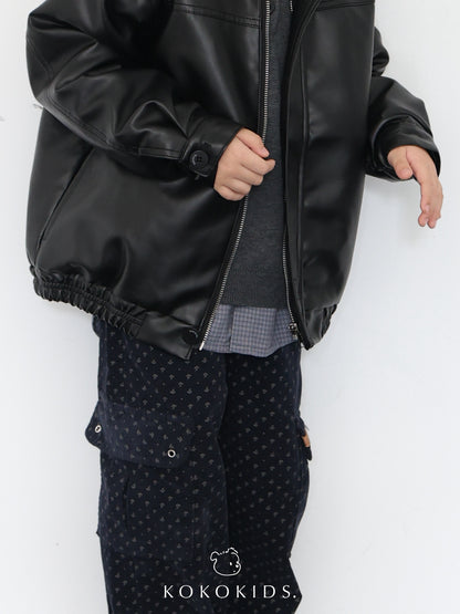 lambskin eco leather jacket