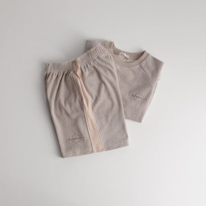 kp soufflé half pants / kids,Jr,adult