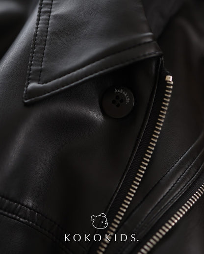 lambskin eco leather jacket