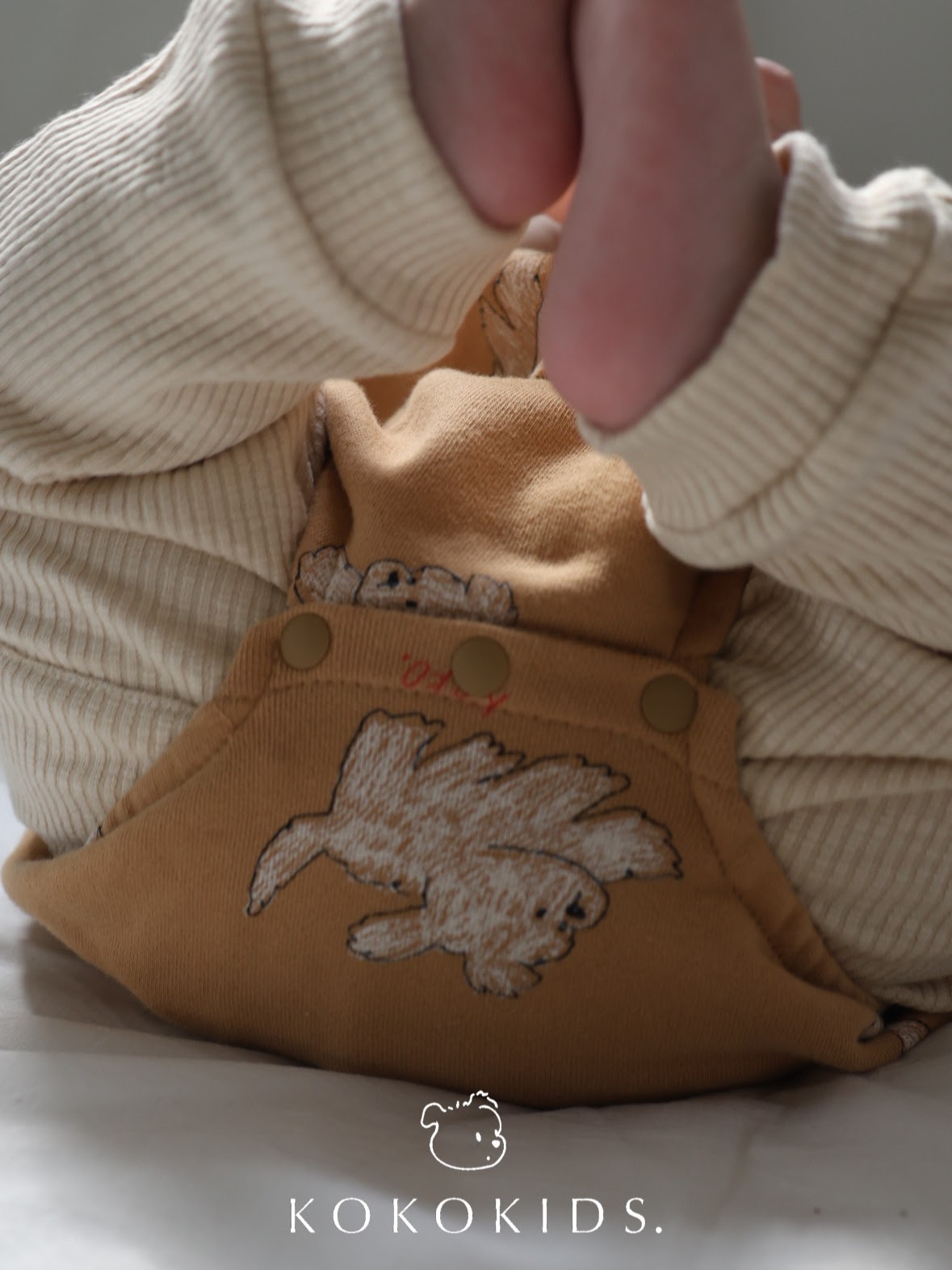 puppy baby rompers / puppy bonnet