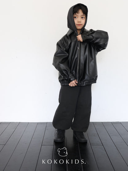 side check jogger pants