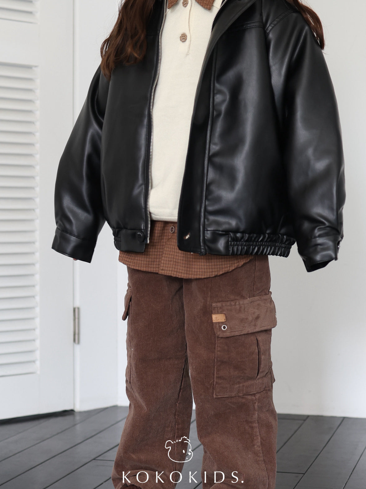 lambskin eco leather jacket