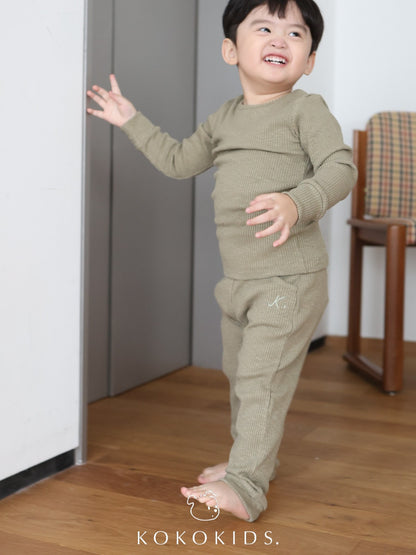 cozy relax rib pants