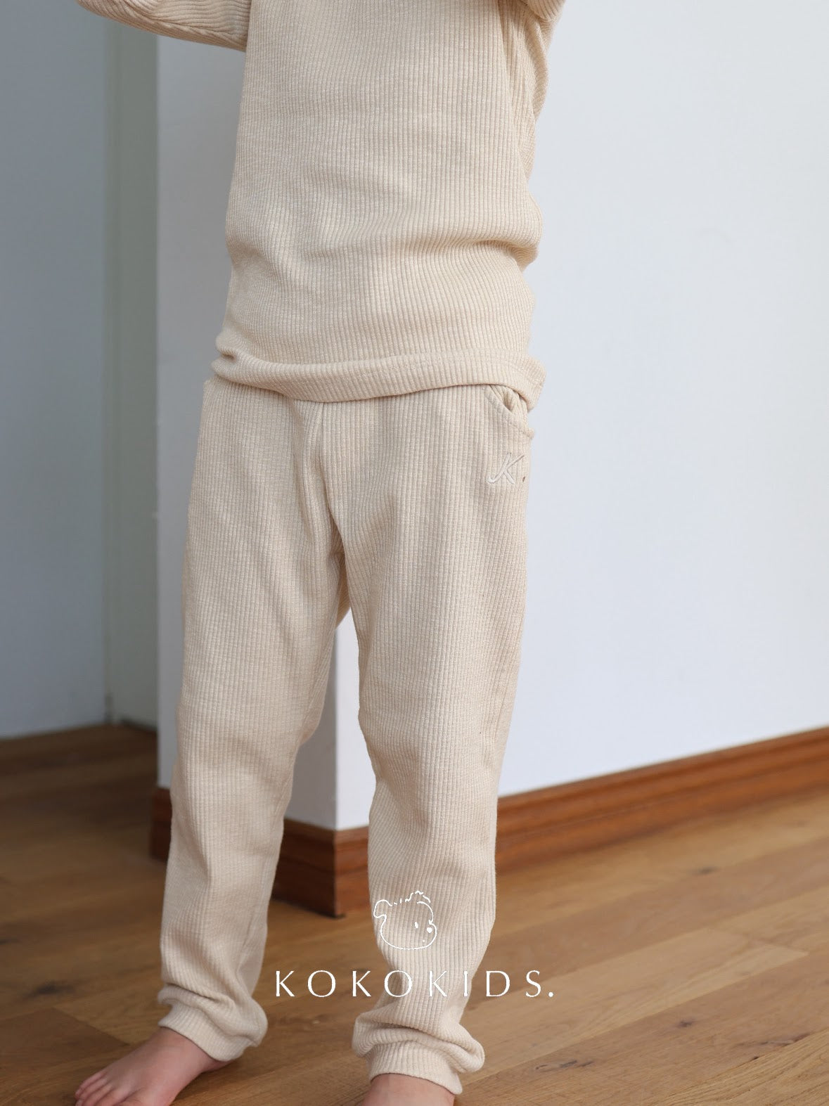 cozy relax rib pants