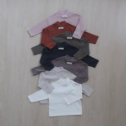 marshmallow middle neck tops / kids,Jr