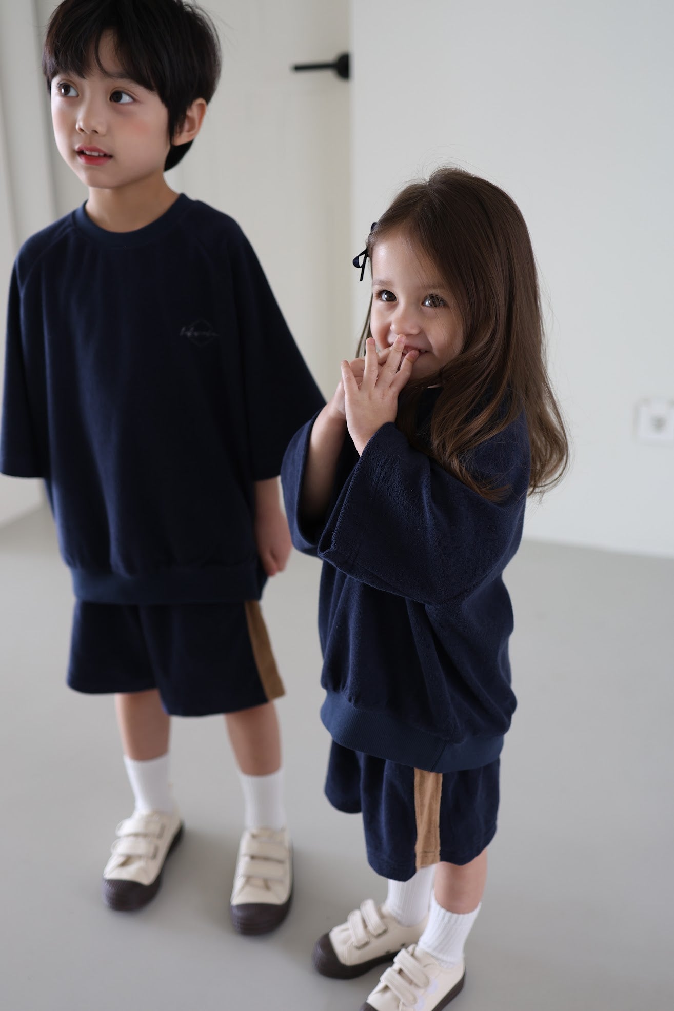 kp soufflé half pants / kids,Jr,adult