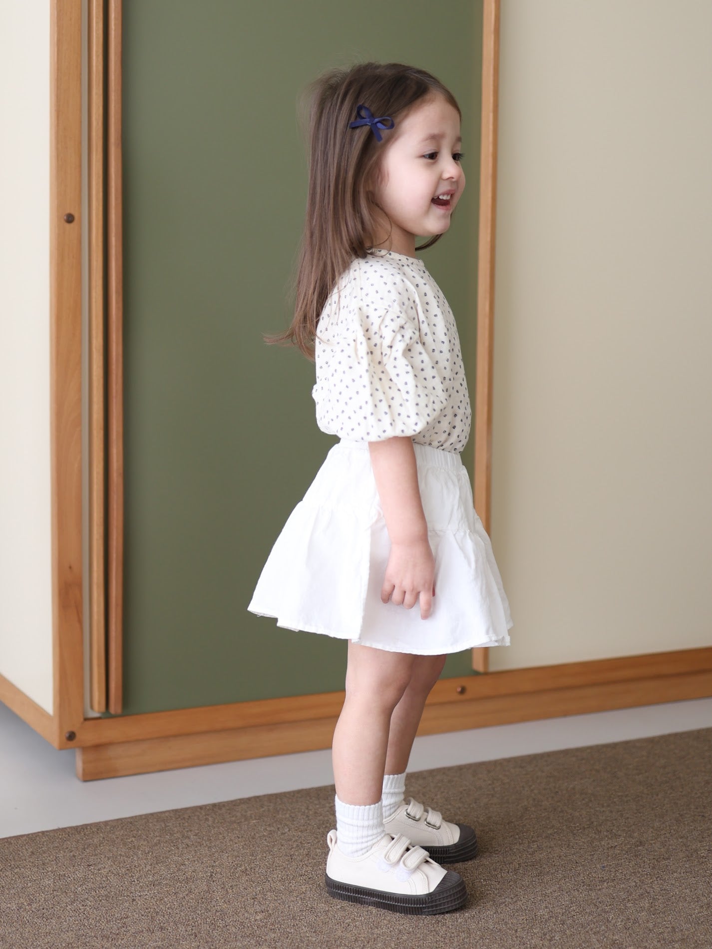 koko yacht gauze blouse / kids,Jr