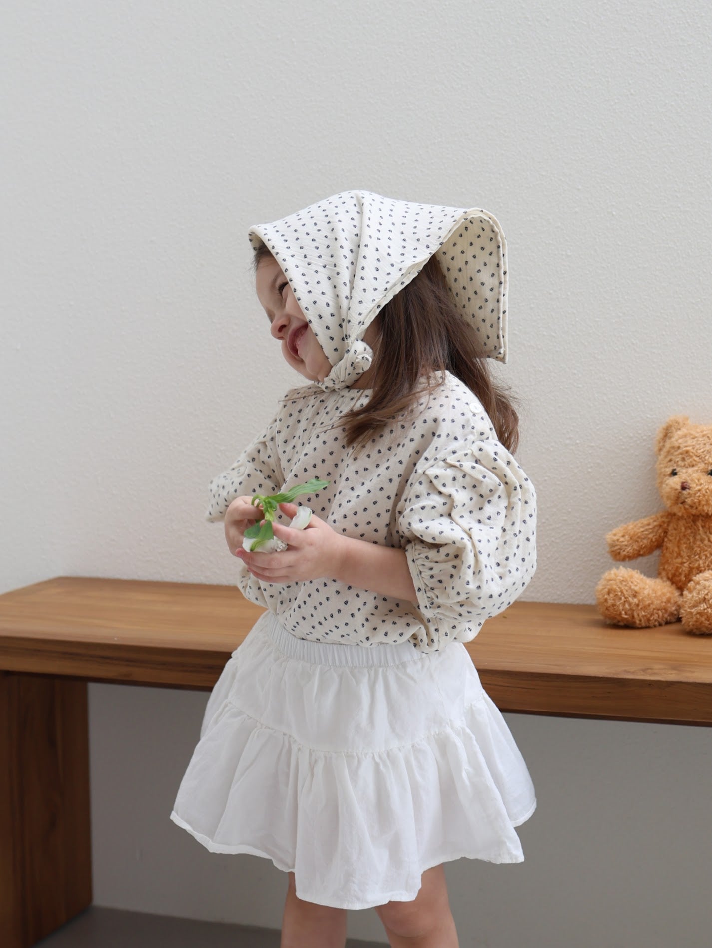 koko yacht gauze blouse / kids,Jr