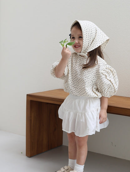 koko yacht gauze blouse / kids,Jr