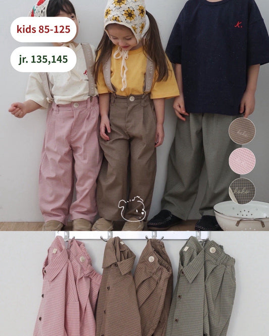 26ss forest check slacks