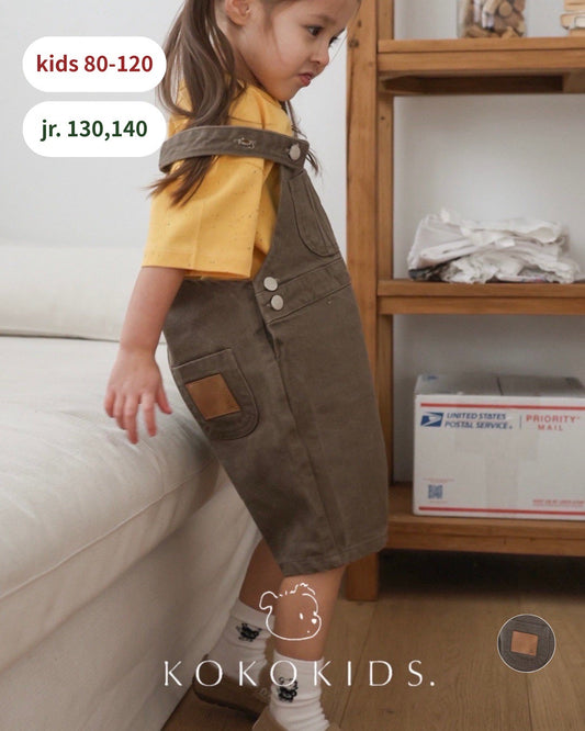 brownie half overall