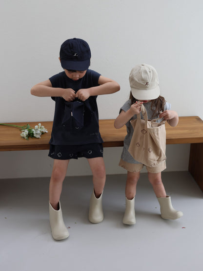 silky half nosleeve T