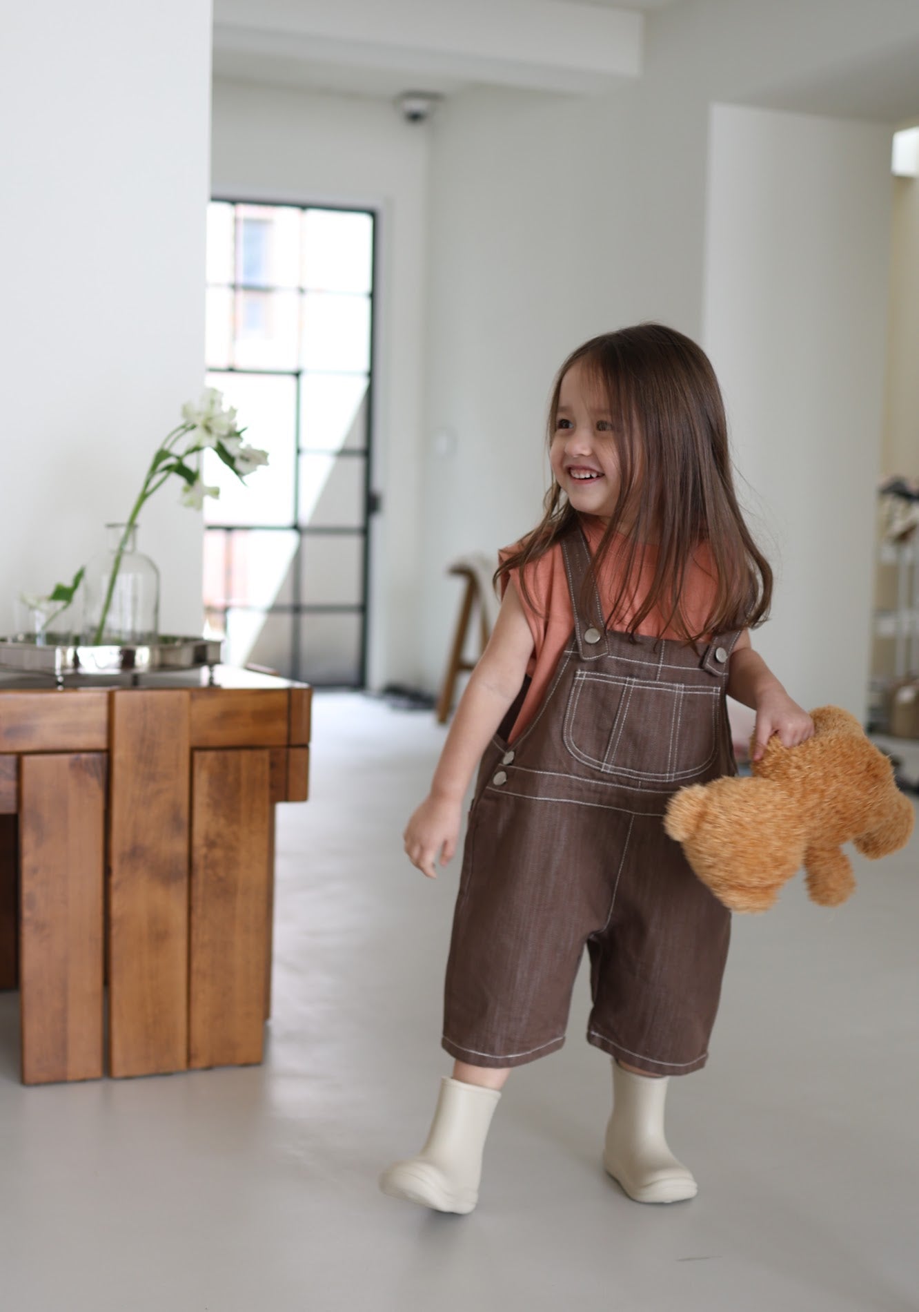 silky half nosleeve T