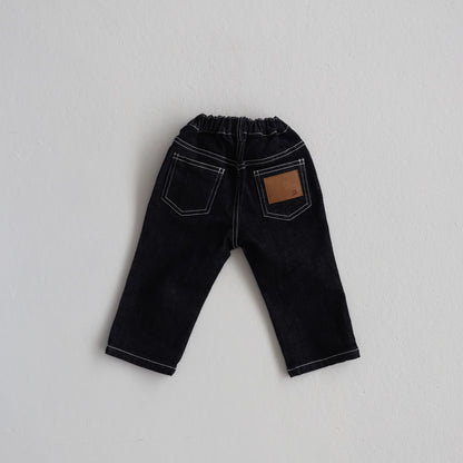 onewash denim pants