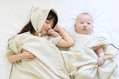 koko yacht baby gauze bloomers set