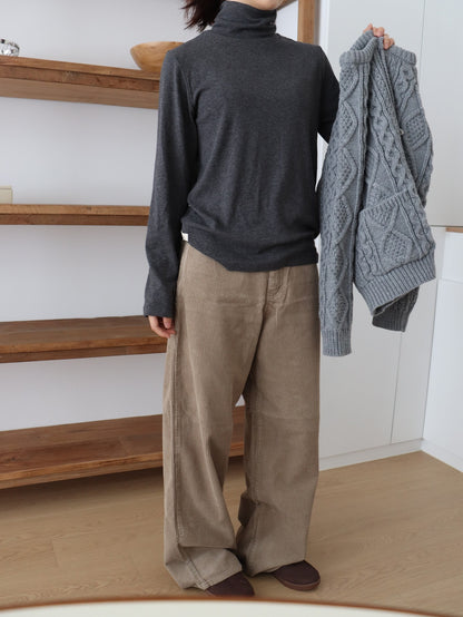 marshmallow middle neck tops