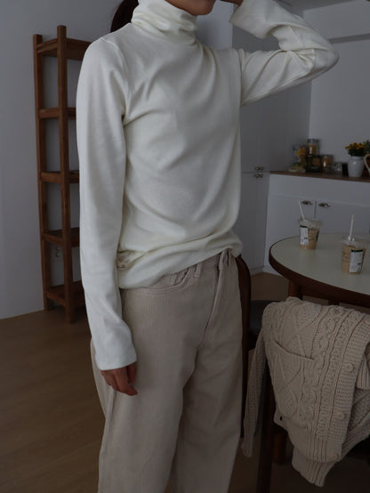 marshmallow middle neck tops