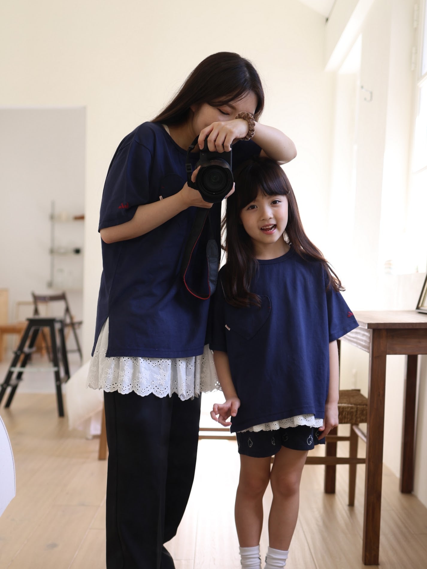 girls frill camisole / kids,mom