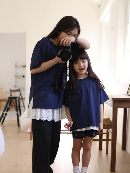 girls frill camisole / kids,mom