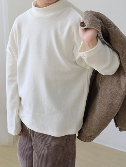 marshmallow middle neck tops / kids,Jr