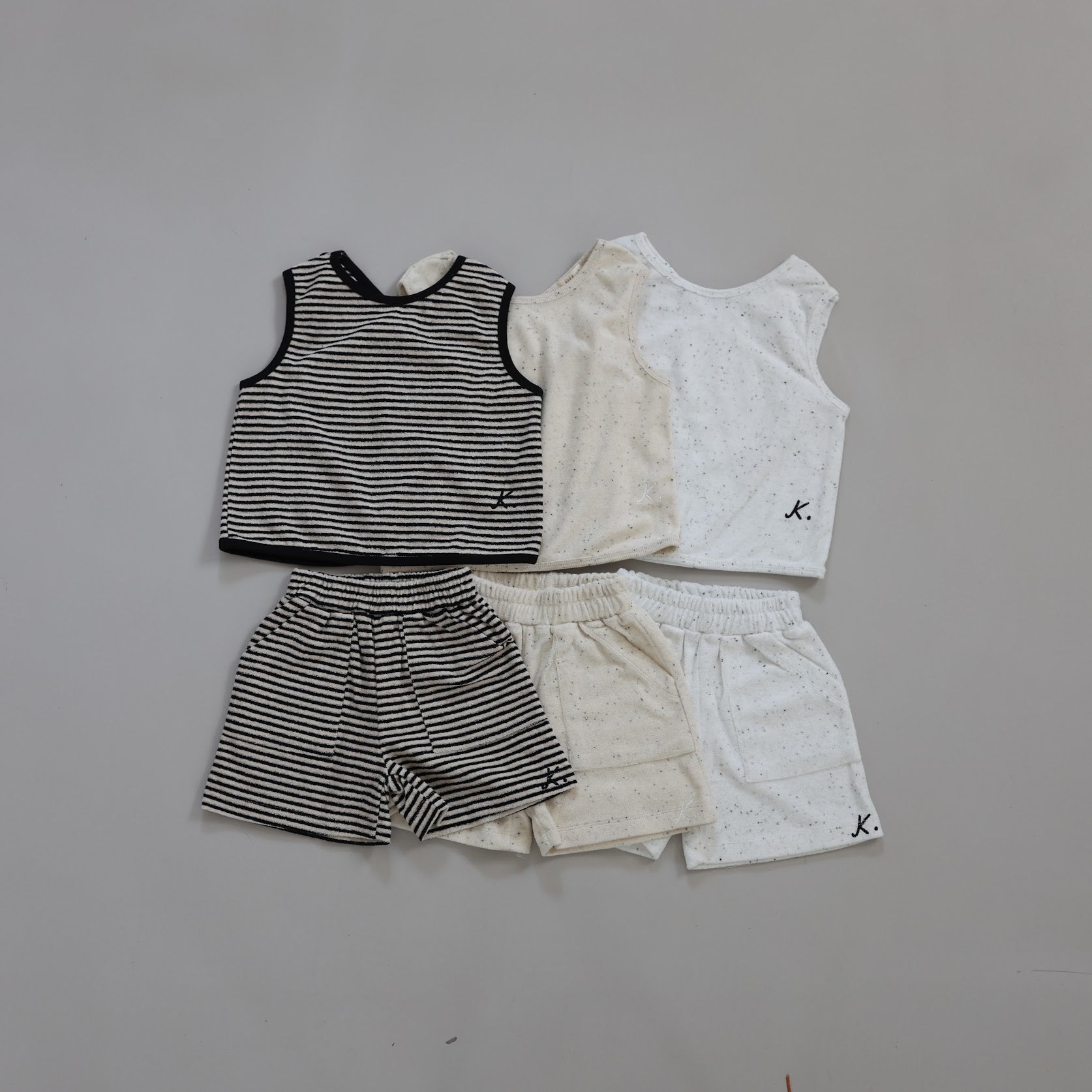 kokokids back cross set up 韓国子供服 2点セット kokokids back