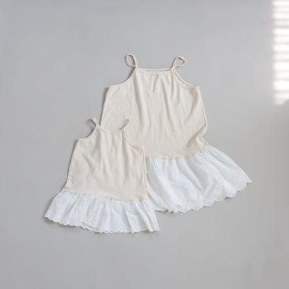 girls frill camisole / kids,mom