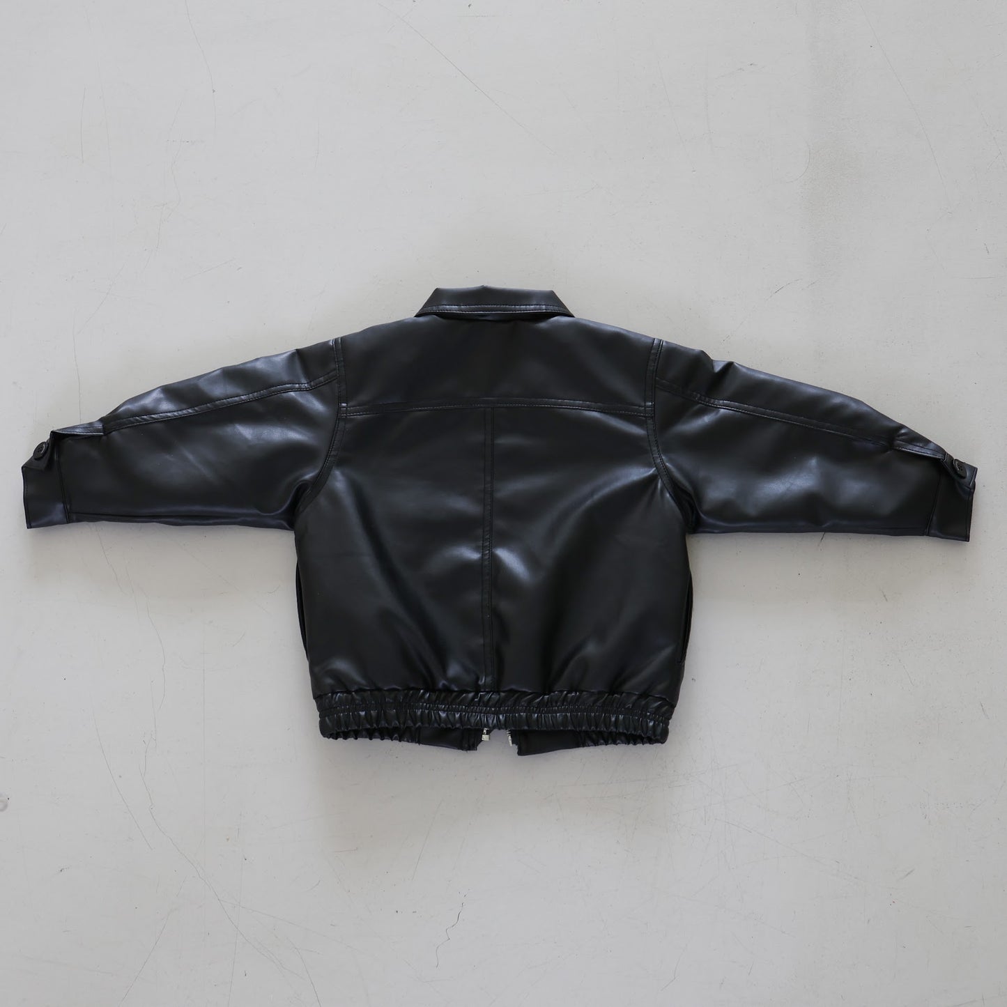 lambskin eco leather jacket