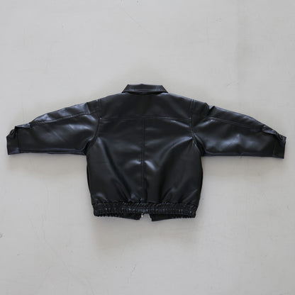 lambskin eco leather jacket