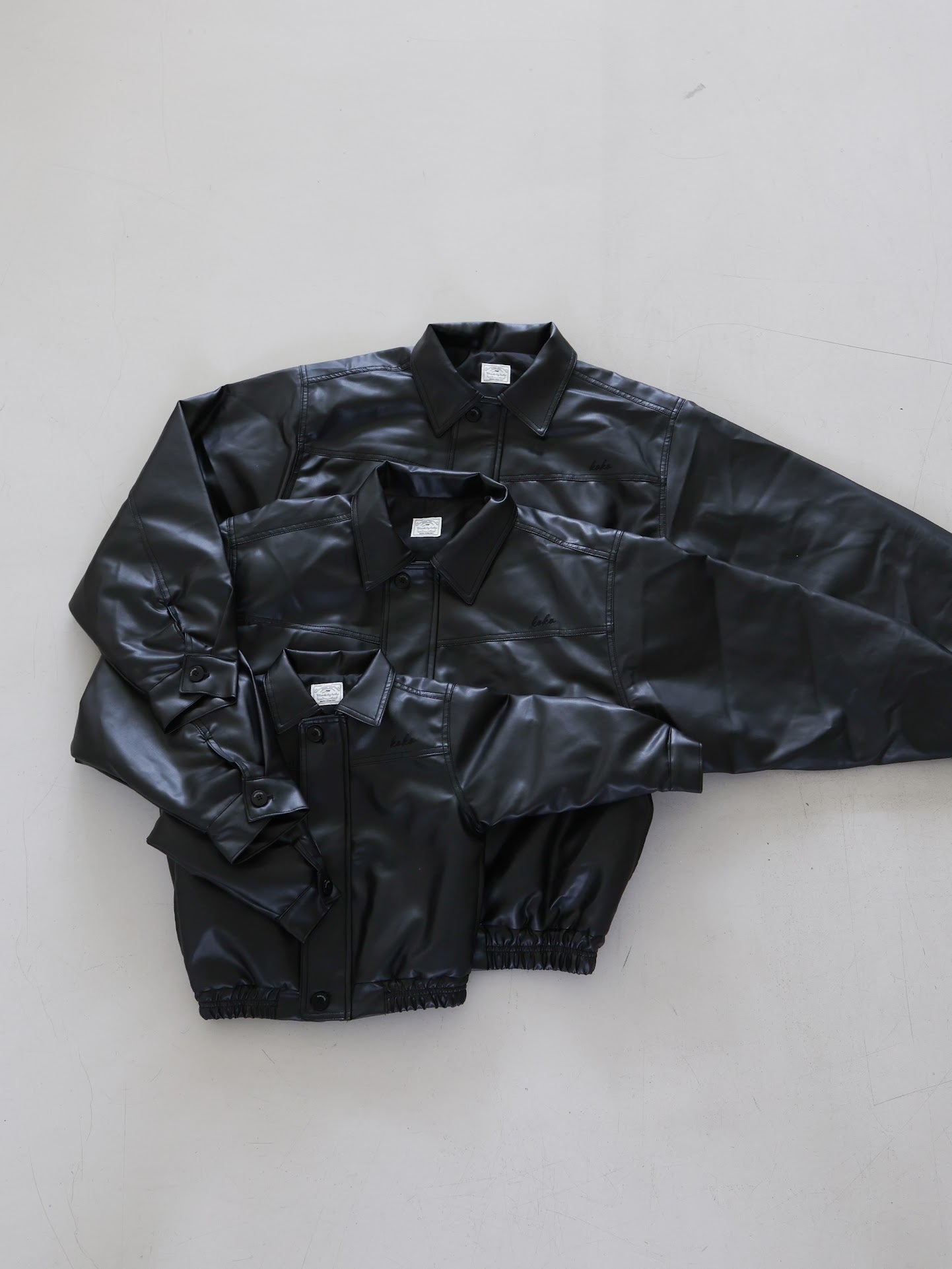 lambskin eco leather jacket