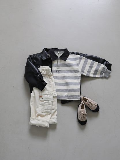 lambskin eco leather jacket