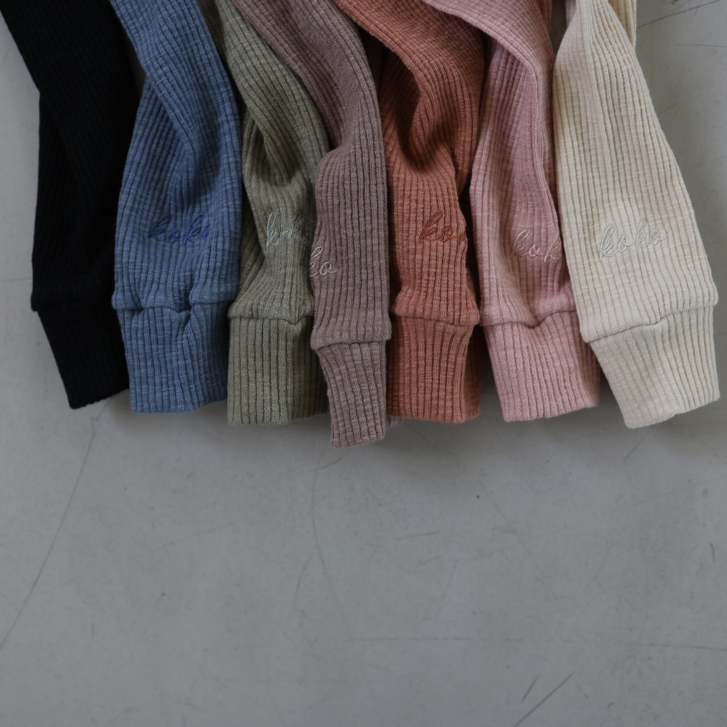 cozy relax rib tops