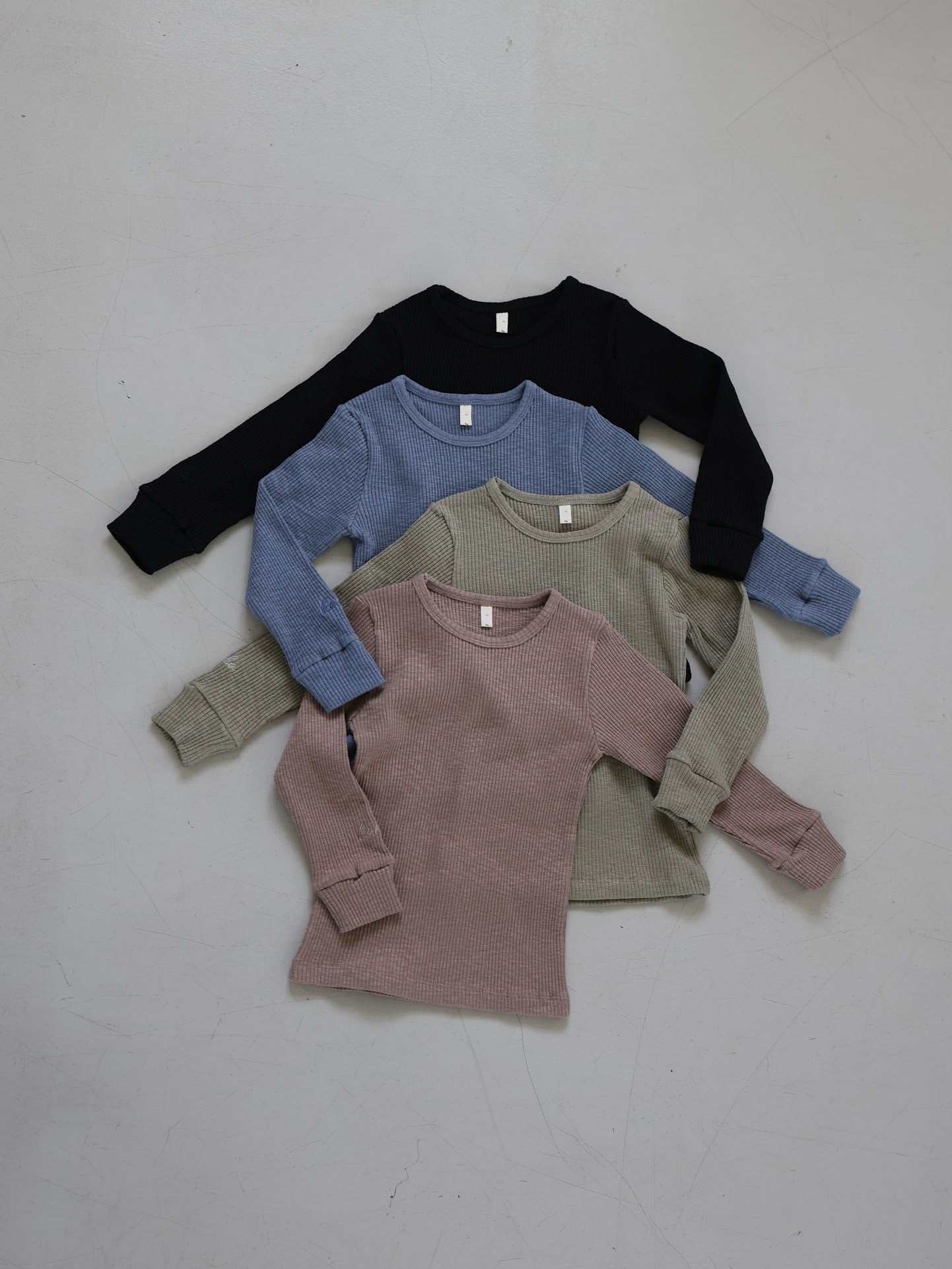 cozy relax rib tops