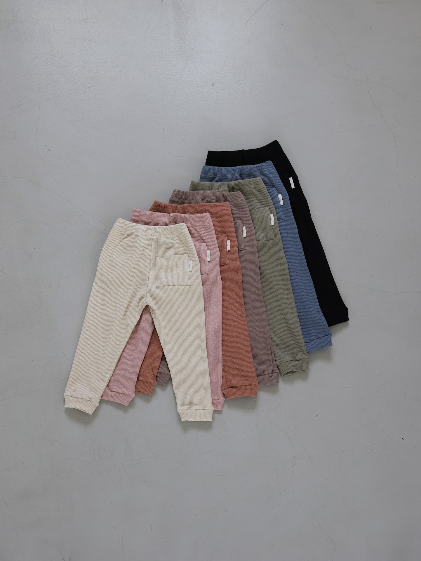 cozy relax rib pants