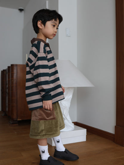 velours half zip set up