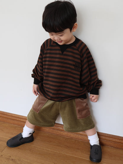 velours half zip set up