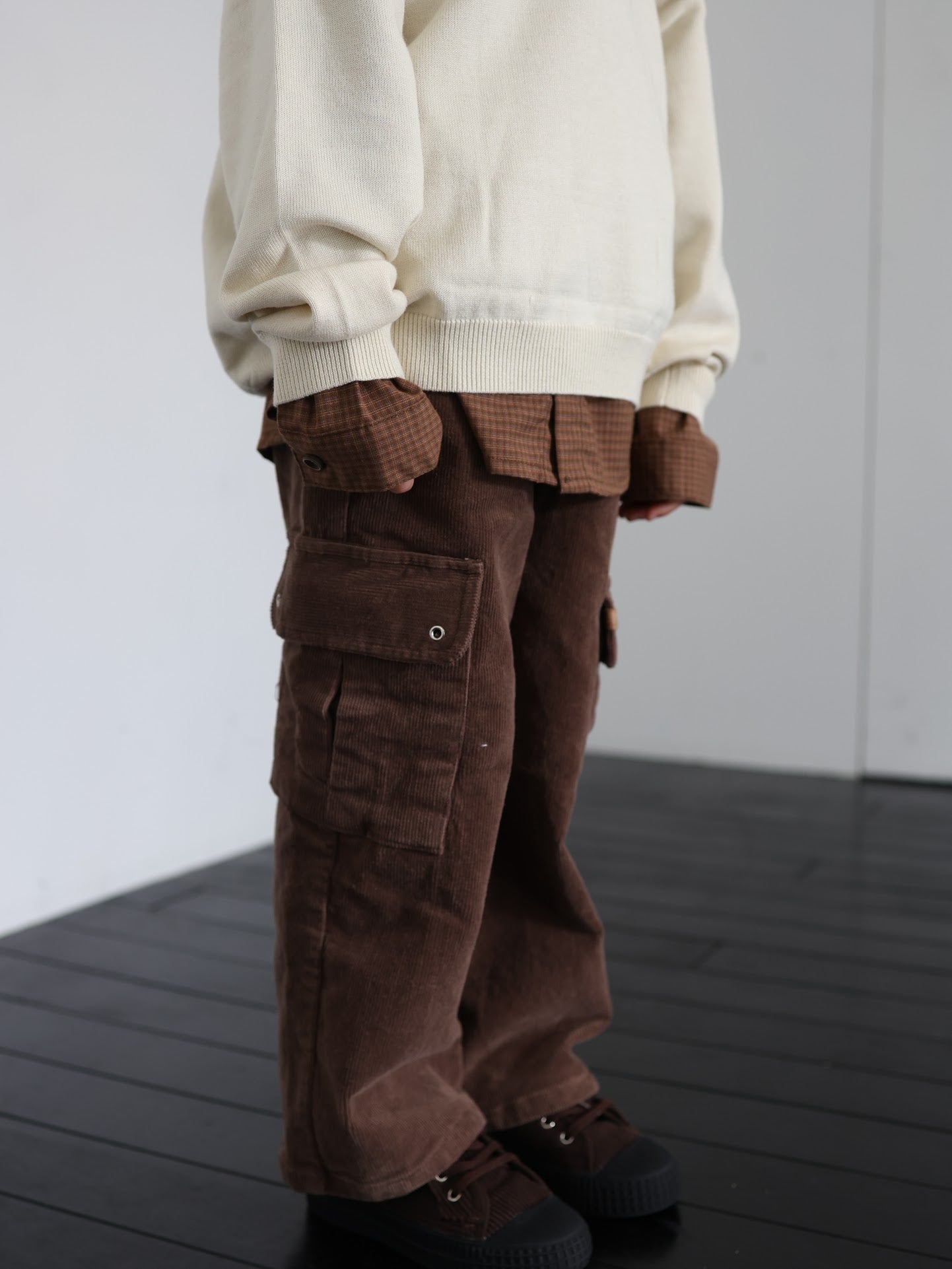 corduroy cargo pants