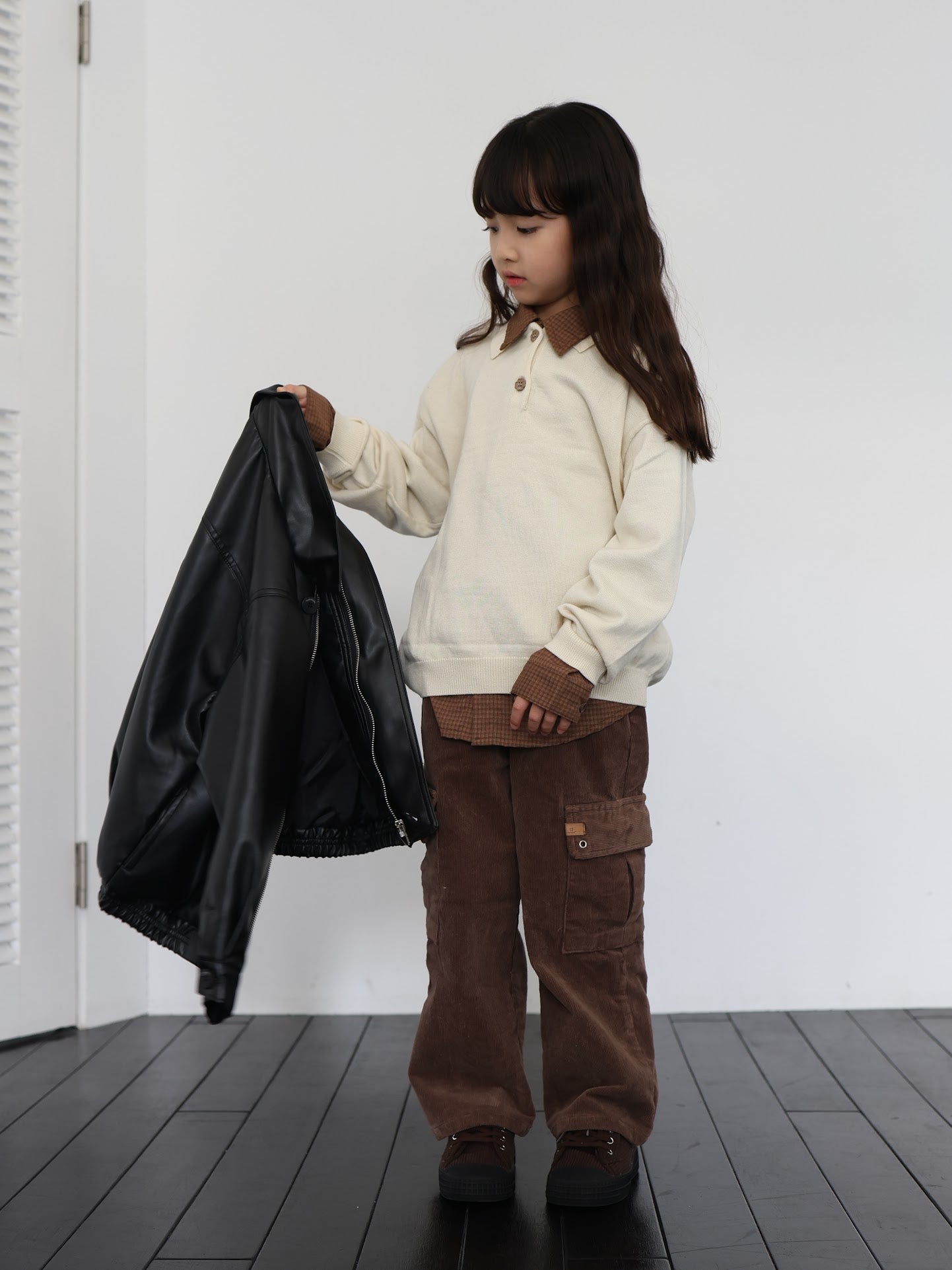 lambskin eco leather jacket