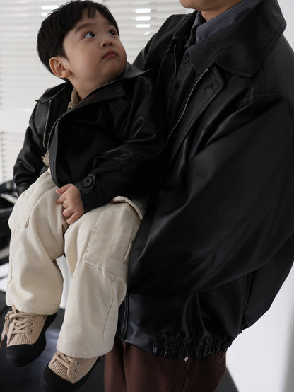 lambskin eco leather jacket