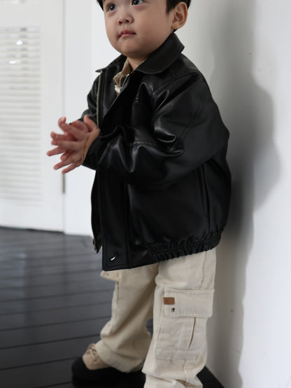 lambskin eco leather jacket