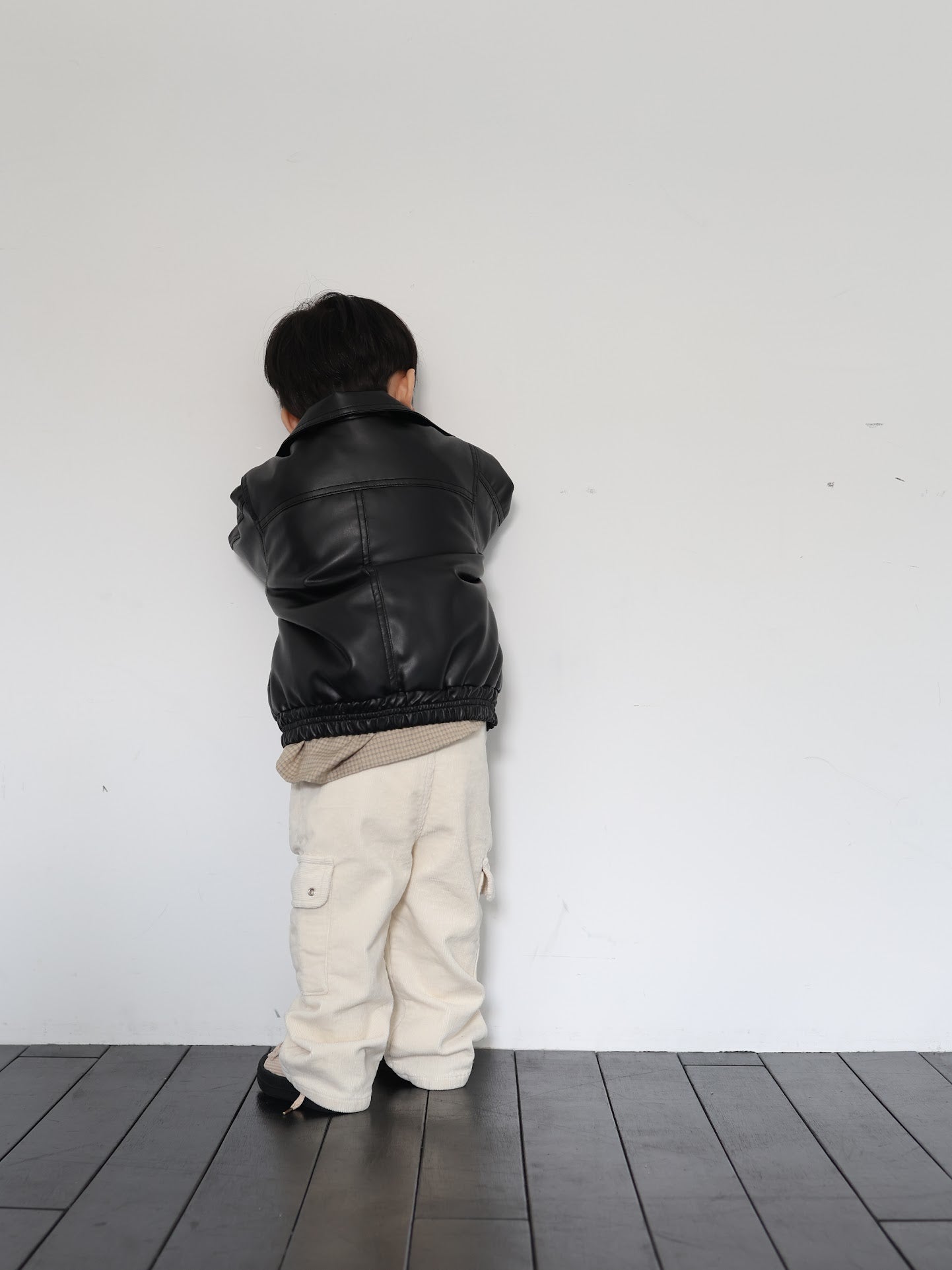 lambskin eco leather jacket