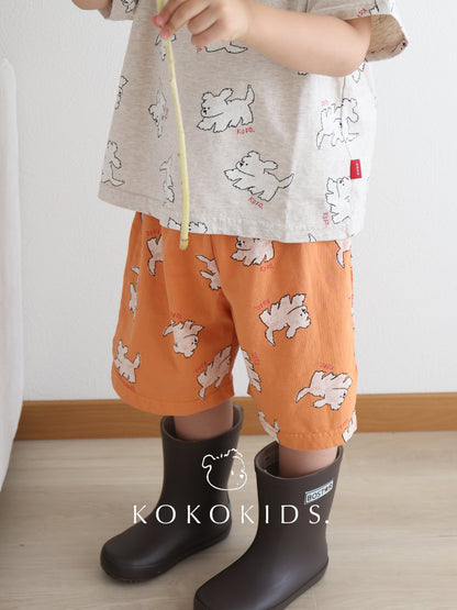 puppy half easy pants