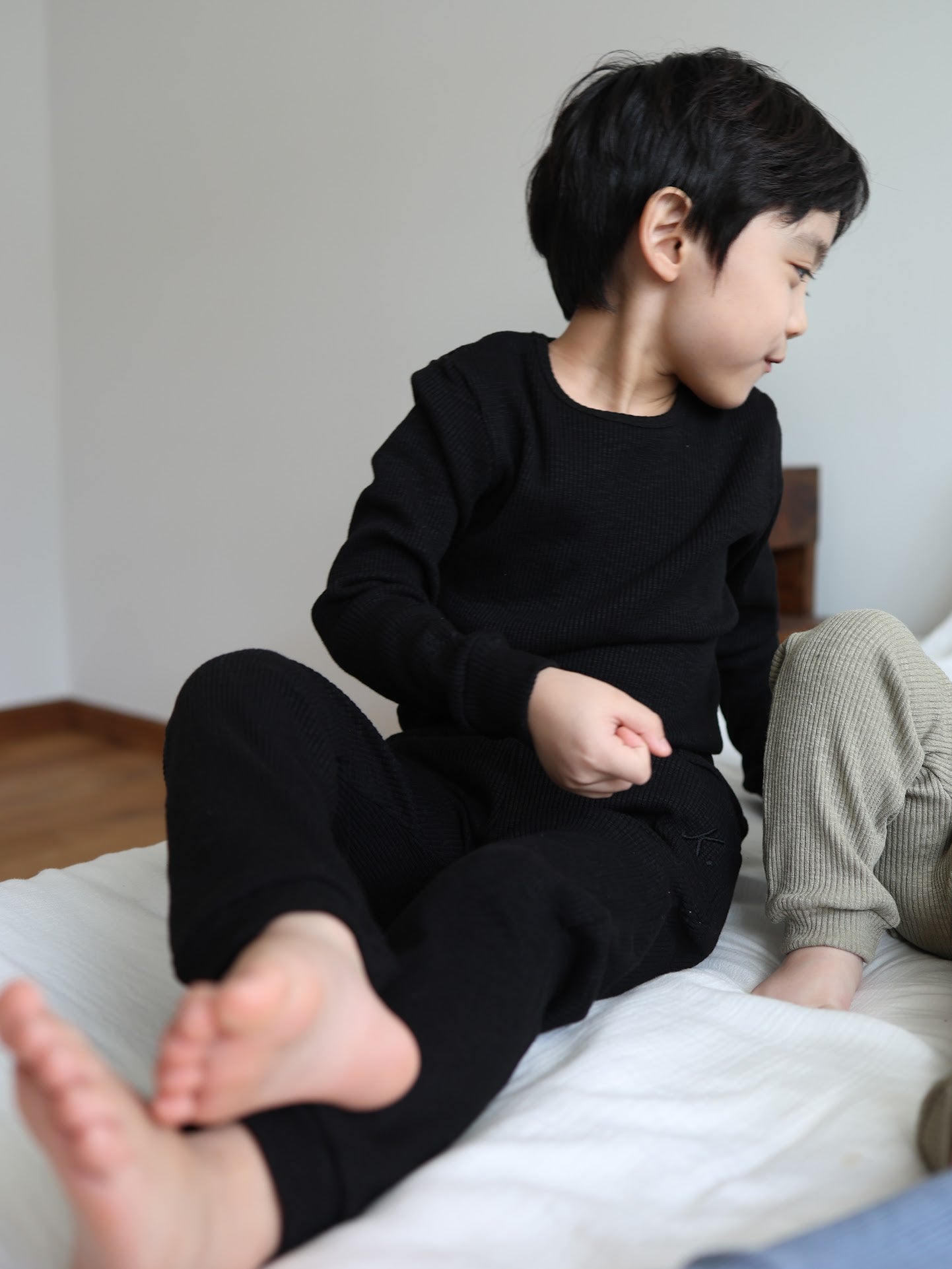 cozy relax rib pants