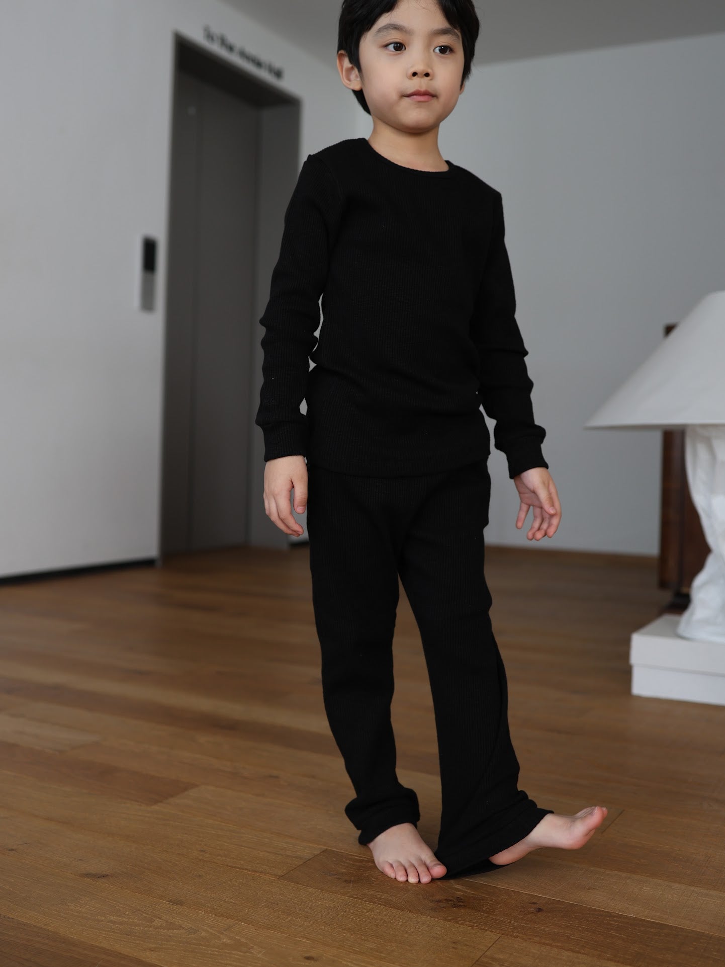 cozy relax rib pants