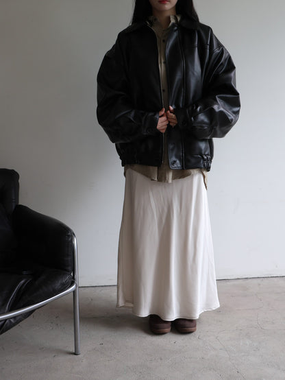 lambskin eco leather jacket